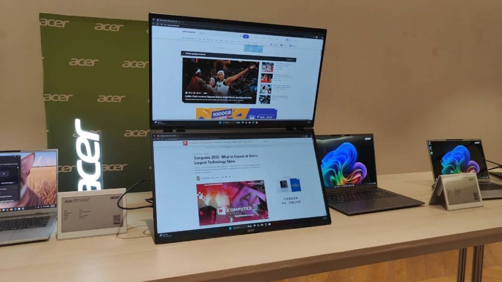 Acer, Computex 2025’te taşınabilir monitörlerini tanıttı!