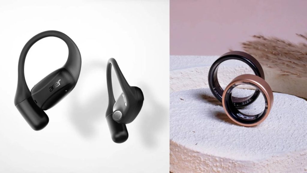 Acer, yapay zeka dayanaklı kulaklık ve yüzük ile giyilebilir teknolojiye giriş yaptı!