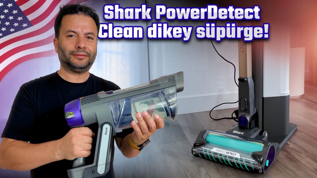 Amerika’da herkesin kullandığı süpürge! Shark PowerDetect Clean!