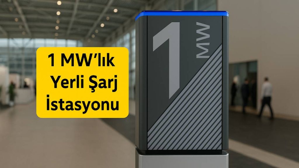 Türkler’in yaptığı tır şarj eden şarj istasyonu
