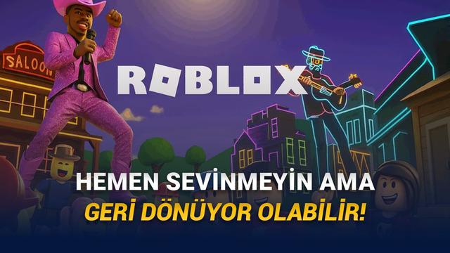 Roblox, 35 Milyon TL Sermaye ile Türkiye’de Şirket Kurdu (Dönüş İçin Geri Sayım Başladı)