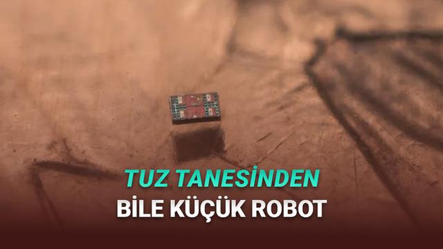 Tuz Adedinden Bile Küçük Dünyanın En Küçük Otonom Robotları Geliştirildi