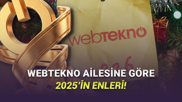 Webtekno Takipçileri 2025’in “En”lerini Seçti: İşte En Güzel Telefon, Yapay Zekâ, Oyun, Sinema, Dizi…