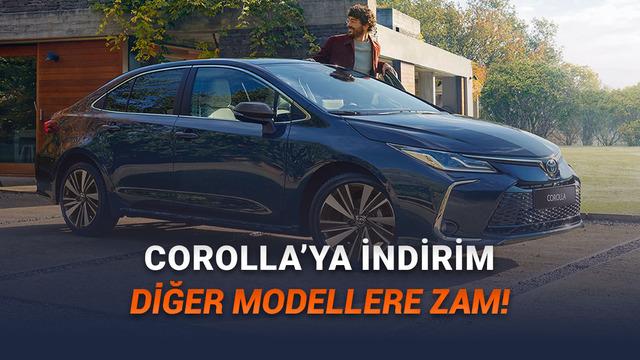2026 Model Corolla’da Bomba İndirim Var: Toyota, Ocak 2026 Fiyat Listesi Açıklandı