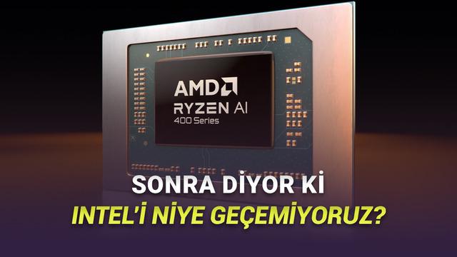 AMD, Ryzen AI 400 İşlemcilerini Duyurdu: Hem Masaüstü Hem Dizüstü Bilgisayarlarda Bulunacak!