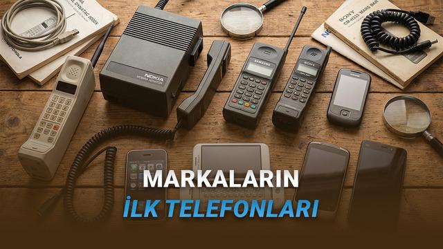 Bugün Dalı Kasıp Kavuran Markaların Ürettiği Birinci Telefon Modelleri (Bazılarına Şaşıracaksınız)