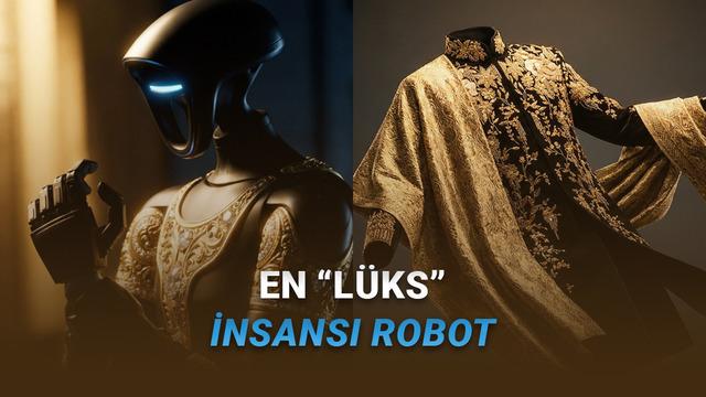Dünyanın Birinci Lüks İnsansı Robotu Tanıtıldı (Yetenekleri Değil Tasarımı Lüks)