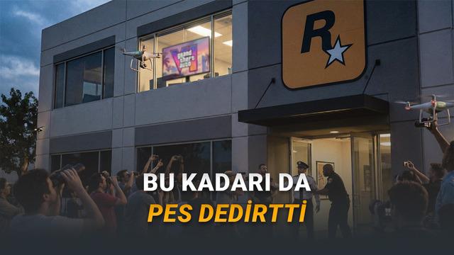 GTA 6’yı Bekleyen Oyuncular, Oyunu “Görüntüleyebilmek” İçin Rockstar Ofisini Gözetlemeye Kalktı (Gün Geçmiyor ki Yeni Gariplik Yaşanmasın)