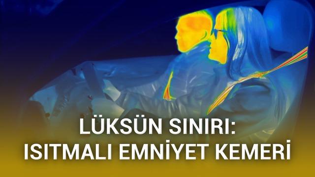 Mercedes arabalara ısıtmalı emniyet kemeri geliyor