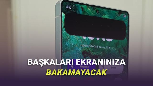 Samsung Galaxy S26’da Oburlarının Ekranınızı Görmesini Engelleyecek “Ekran Gizliliği” Özelliği Resmen Doğrulandı [Video]