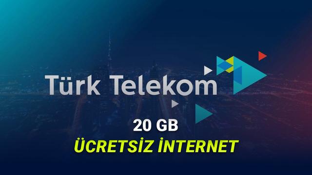 Ramazan’a Özel Sürpriz: Türk Telekom’dan 20 GB Armağan İnternet!