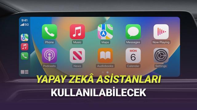 Yakında Apple CarPlay’de Gemini yahut ChatGPT Üzere Sesli Asistanları Kullanabileceksiniz!