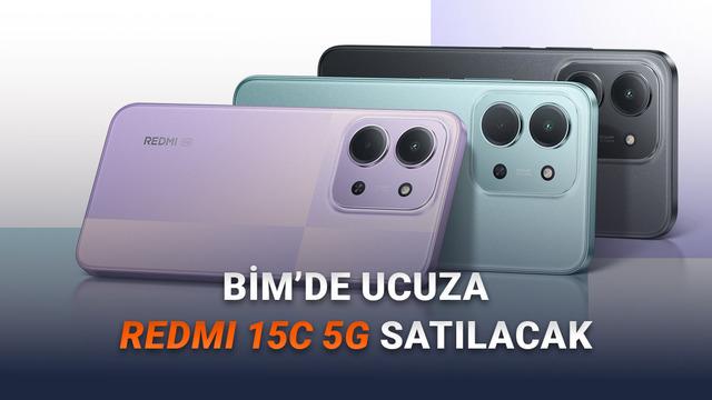 BİM, Bu Hafta Uygun Fiyata Xiaomi Redmi 15C 5G Satacak: İşte Fiyatı