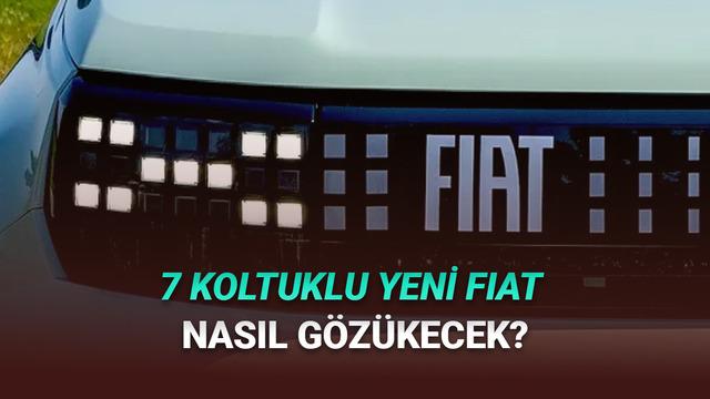 Fiat’ın 7 Koltuklu Yeni SUV Modelinin Tasarımı Ortaya Çıktı