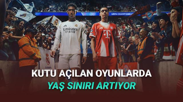 Kutu, Paket Açma Özellikleri Olan Tüm Oyunlarda 16+ Yaş Hududu Olacak