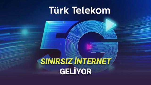 Türk Telekom, 5G Paketlerini ve Fiyatlarını Açıkladı: Sınırsız Taşınabilir İnternet Geliyor!