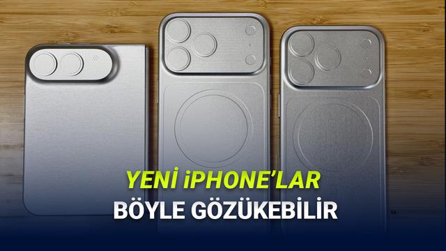 iPhone 18 Pro ve Katlanabilir iPhone’un Maketleri Ortaya Çıktı: Dizaynları Bu türlü Olabilir!