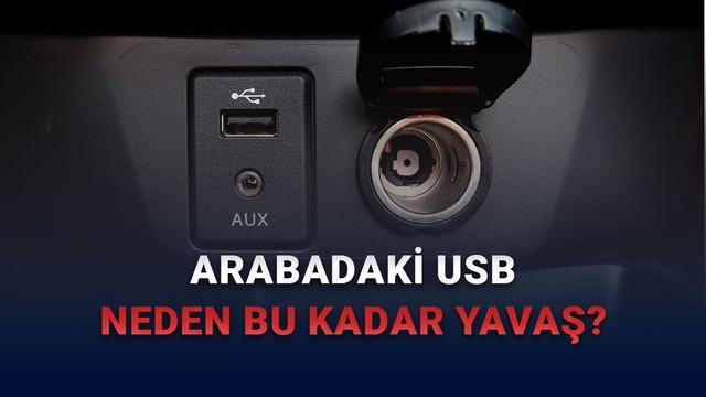 Otomobilde USB Portları Neden Yavaş Şarj Eder, Süratli Şarj İçin Ne Gerekir?