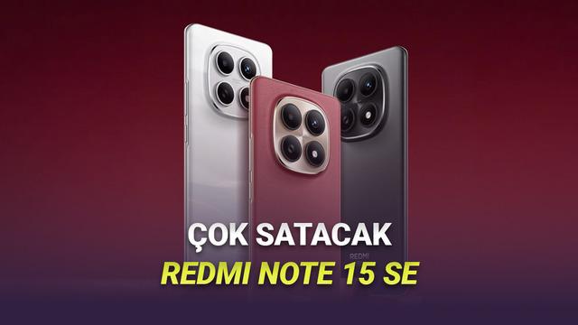Uygun Fiyata Argümanlı Özellikler Sunmasıyla Peynir Ekmek Üzere Satacak Redmi Note 15 SE Tanıtıldı