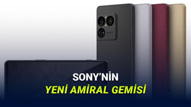 Dizaynıyla “Vay!”, Fiyatıyla “Yuh!” Dedirten Telefon Sony Xperia 1 VIII Tanıtıldı