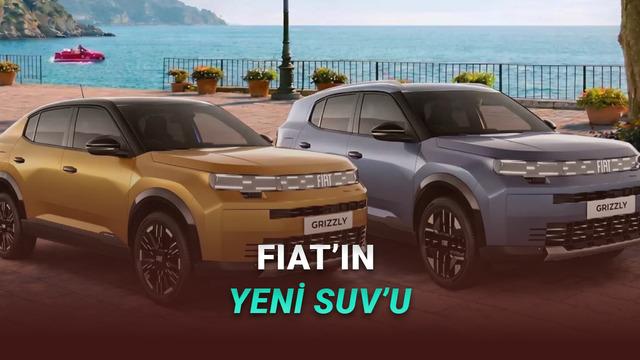 Fiat, Türkiye’ye de Gelebilecek Yeni SUV’u Grizzly’nin Dizaynını Paylaştı