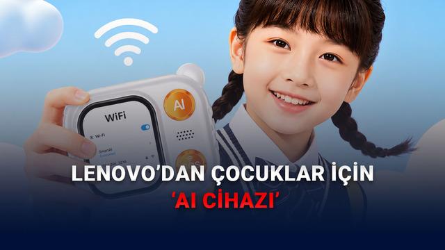 Lenovo, Çocuklar İçin Hayat Kurtarıcı Olacak Kameralı, SOS Düğmeli ve Yapay Zekalı bir ‘Cihaz” Tanıttı