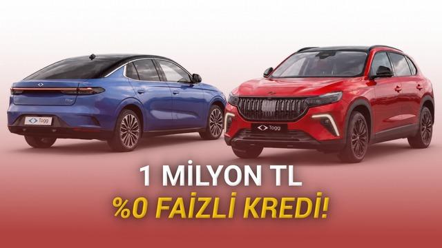 Togg’dan Mayıs Ayına Özel Kampanya: %0 Faizli 1 Milyon TL Kredi ve 6 Ay Fiyatsız Şarj