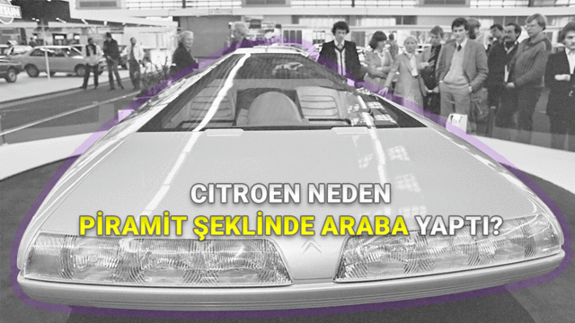 Citroen Neden Piramit Halinde Bir Otomobil Tasarlamıştı? Otomobil Denmeye Bin Şahit İsteyecek Konsept Modeller